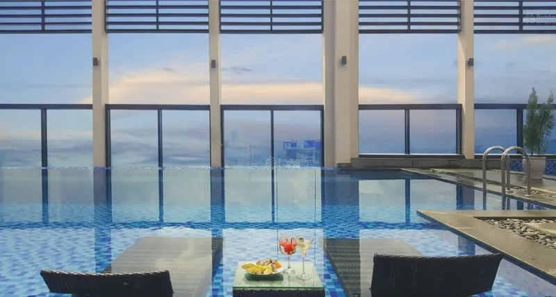 Alphanam 2-Bedroom 75m² for rent in My An, Da Nang — living area