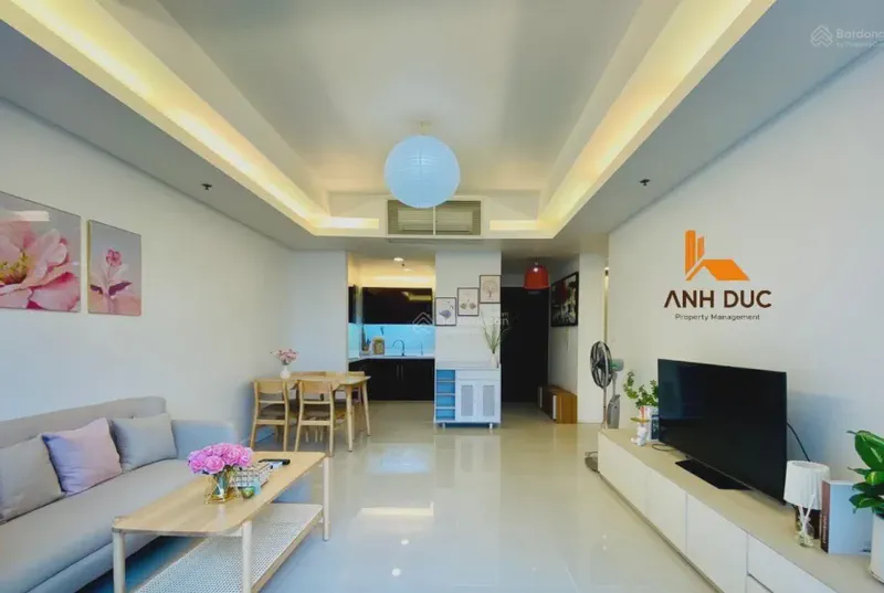 Azura Sea View 1-Bedroom 65m² for rent in An Hai Tay, Da Nang — living area