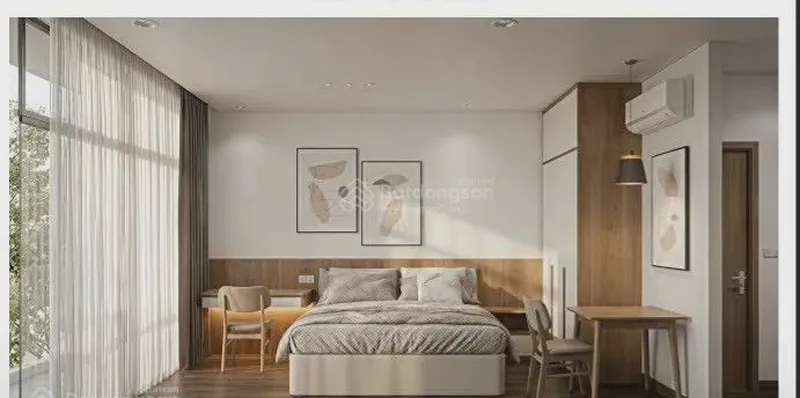 Khue My Sea View 1-Bedroom 40m² for rent in Khue My, Da Nang — bedroom