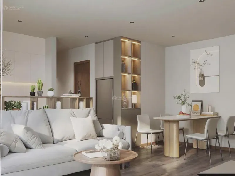 FPT Plaza Sea View 3-Bedroom 74m² for rent in Hoa Hai, Da Nang — living area