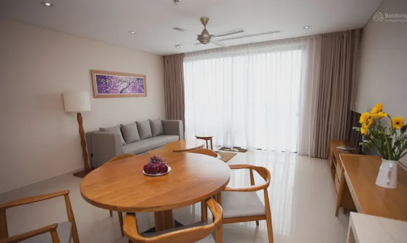 The Ocean Suites Sea View 1-Bedroom 70m² for rent in Hoa Hai, Da Nang — bathroom (photo 4 of 11)