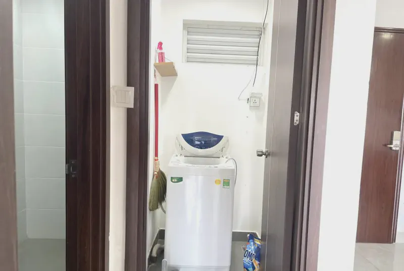 Son Tra Ocean View Sea View 1-Bedroom 47m² for rent in Tho Quang, Da Nang — kitchen and dining