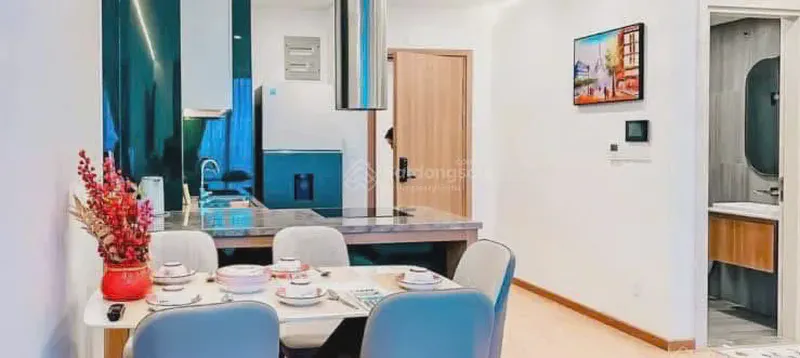 Sam Towers 2-Bedroom 68m² for rent in Thuan Phuoc, Da Nang — furnished living space (photo 7 of 8)