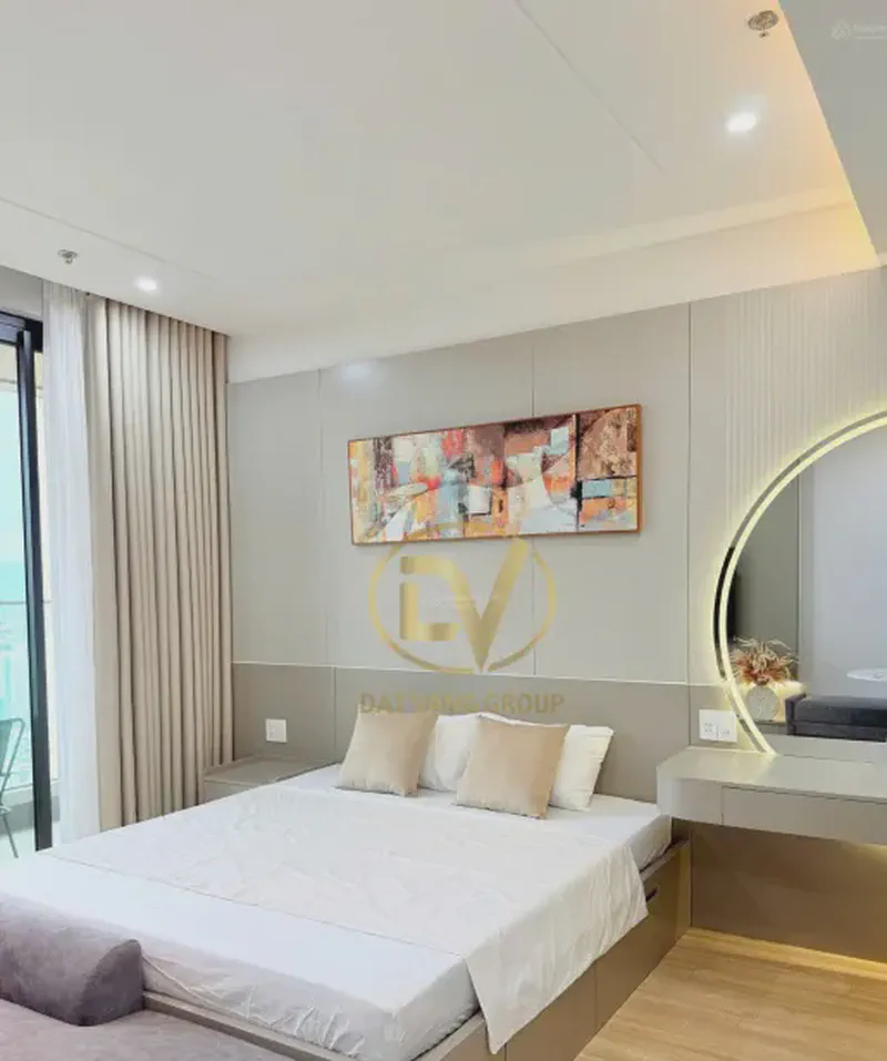 Sun Cosmo Residence 1-Bedroom 30m² for rent in Bac My Phu, Da Nang — balcony view (photo 5 of 12)