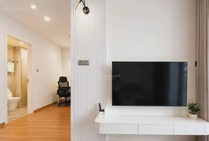 Sun Cosmo Residence 1-Bedroom 50m² for rent in Bac My Phu, Da Nang — furnished living space (photo 7 of 12)