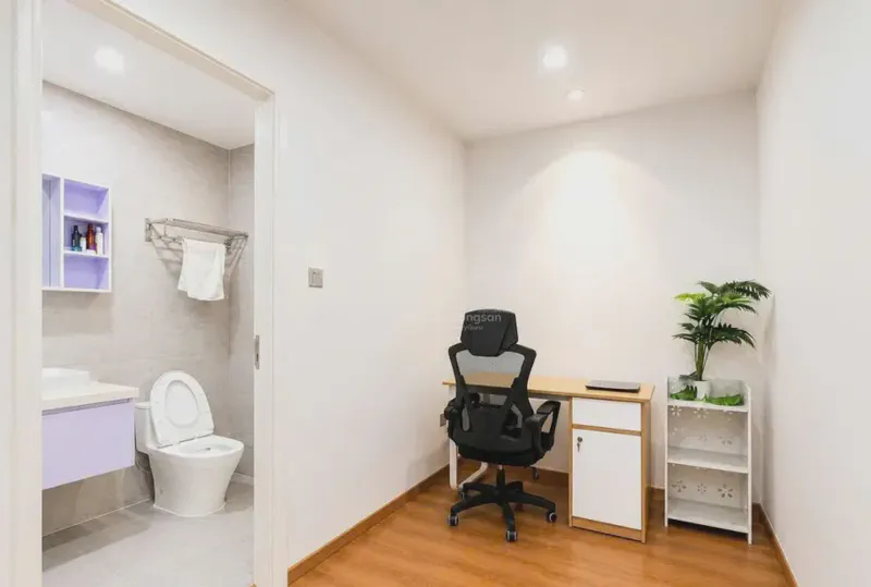 Sun Cosmo Residence 1-Bedroom 50m² for rent in Bac My Phu, Da Nang — interior (photo 9 of 12)