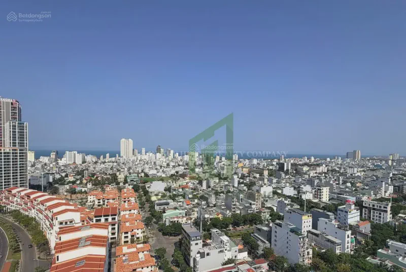 Sun Cosmo Residence 1-Bedroom 55m² for rent in Bac My Phu, Da Nang — balcony view (photo 5 of 11)