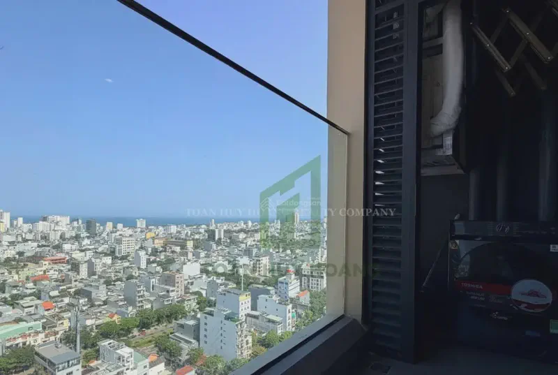 Sun Cosmo Residence 1-Bedroom 55m² for rent in Bac My Phu, Da Nang — apartment interior (photo 8 of 11)