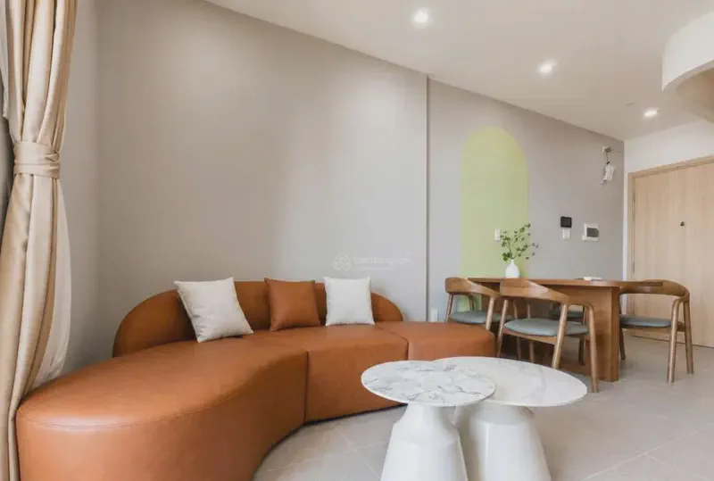 Sun Cosmo Residence 2-Bedroom 54m² for rent in Bac My Phu, Da Nang — bedroom
