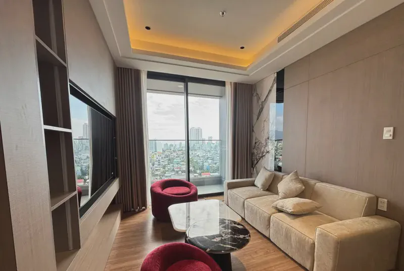 Sun Cosmo Residence River View 2-Bedroom 69m² for rent in Bac My Phu, Da Nang — bathroom (photo 4 of 7)