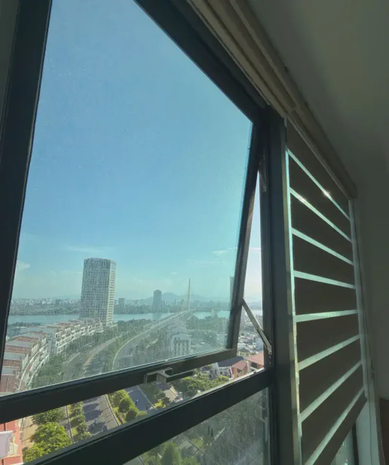 Sun Cosmo Residence River View 2-Bedroom 70m² for rent in Bac My Phu, Da Nang — furnished living space (photo 7 of 9)