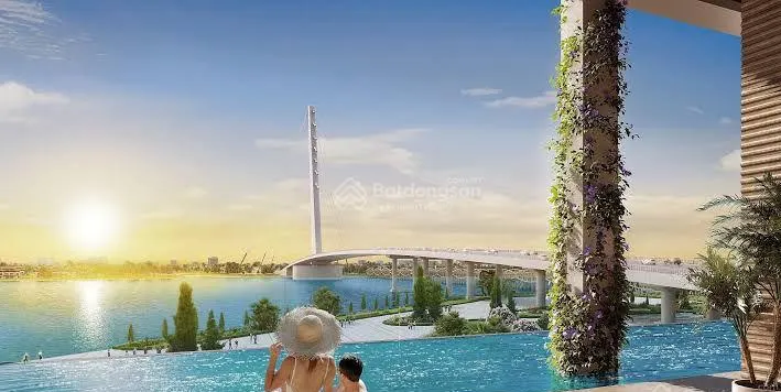 Sun Cosmo Residence River View 3-Bedroom 100m² for rent in -, Da Nang