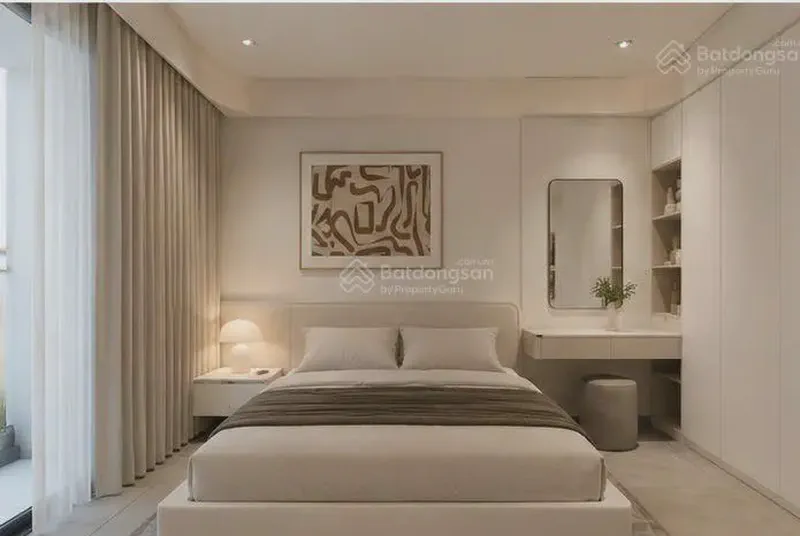 Sun Cosmo Residence River View 3-Bedroom 100m² for rent in Bac My Phu, Da Nang — furnished living space (photo 7 of 10)