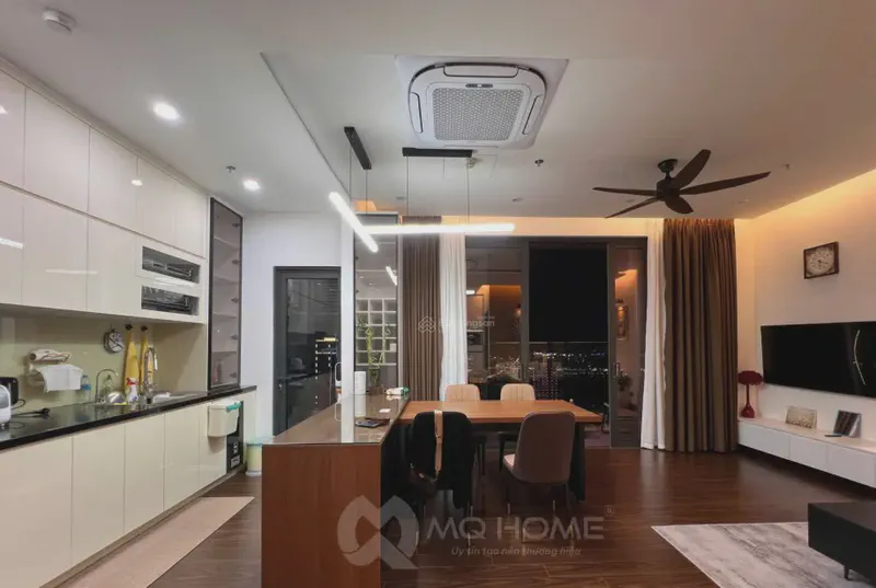 Sun Cosmo Residence River View Studio 28m² for rent in Bac My Phu, Da Nang — bedroom