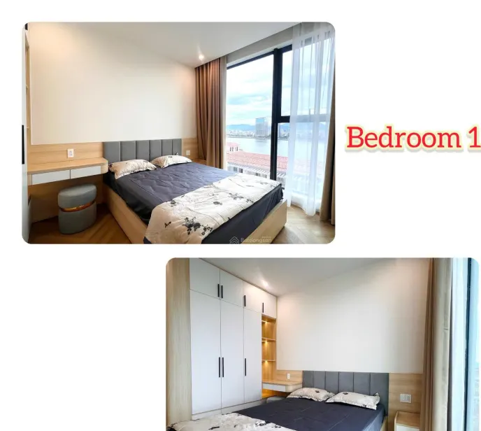 Sun Ponte Residence 3-Bedroom 100m² for rent in -, Da Nang