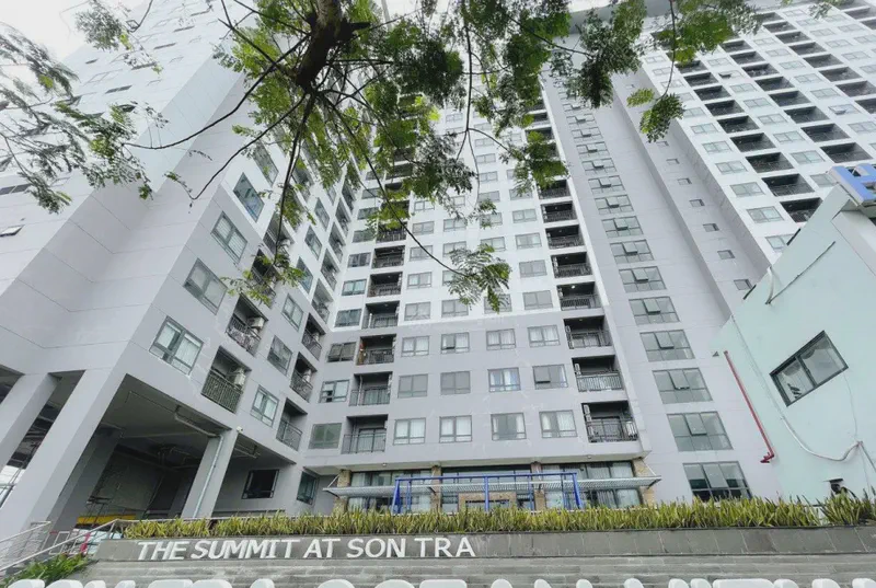 The Summit Sea View 1-Bedroom 52m² for rent in Tho Quang, Da Nang — living area