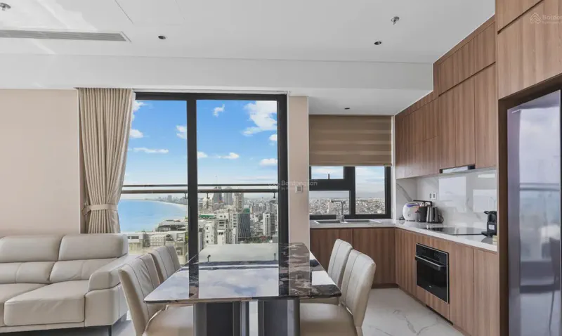 Da Nang Times Square Sea View 2-Bedroom 84m² for rent in Phuoc My, Da Nang — bedroom