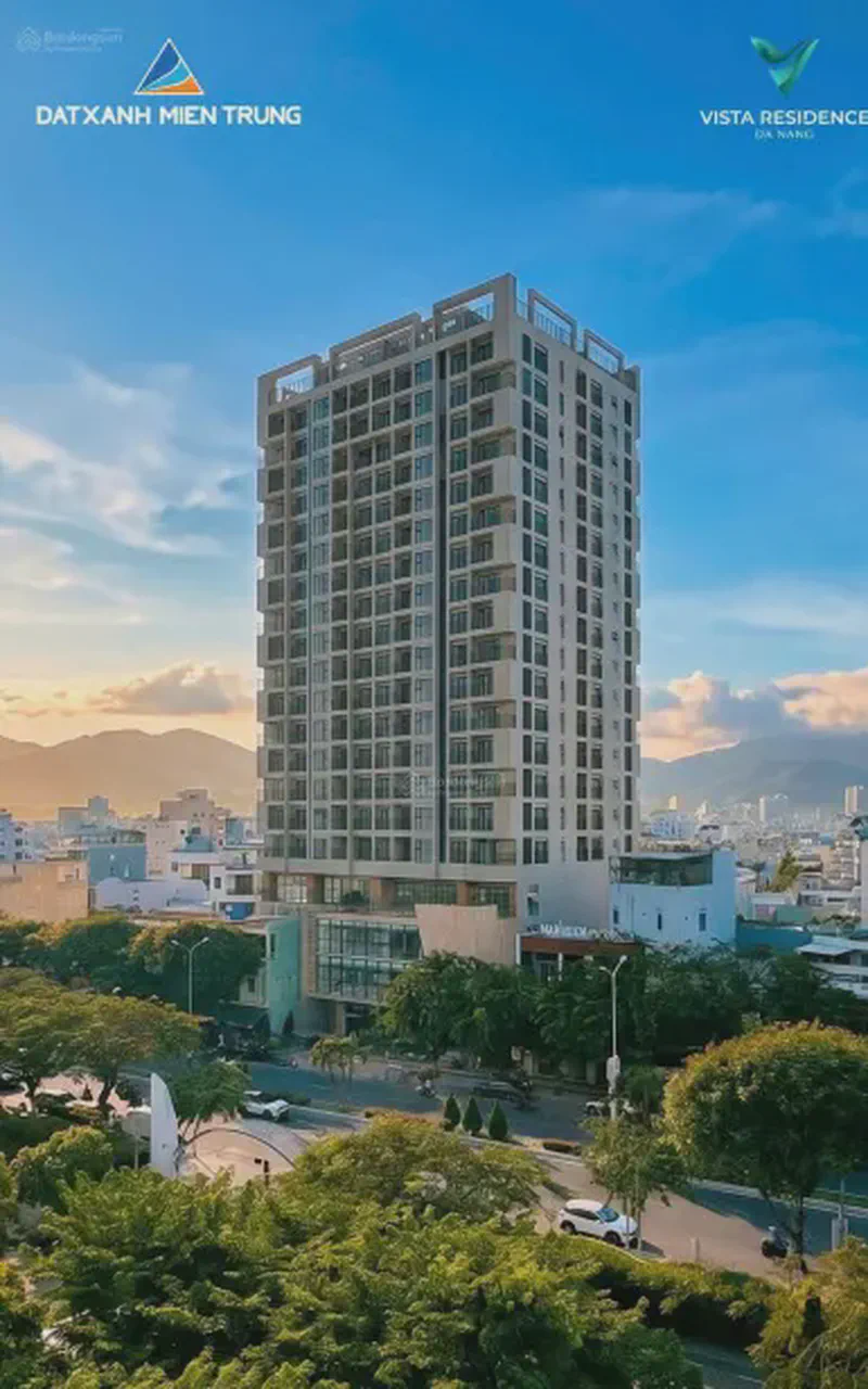 Vista Residence 2-Bedroom 82m² for rent in Hoa Cuong Nam, Da Nang — living area
