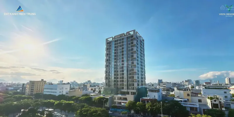 Vista Residence Dragon Bridge View 2-Bedroom 82m² for rent in Hoa Cuong Nam, Da Nang — living area
