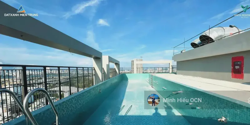 Vista Residence River View 2-Bedroom 76m² for rent in Hoa Cuong Nam, Da Nang — kitchen and dining