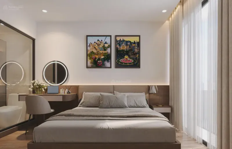 Vista Residence River View 2-Bedroom 76m² for rent in Hoa Cuong Nam, Da Nang — furnished living space (photo 7 of 9)